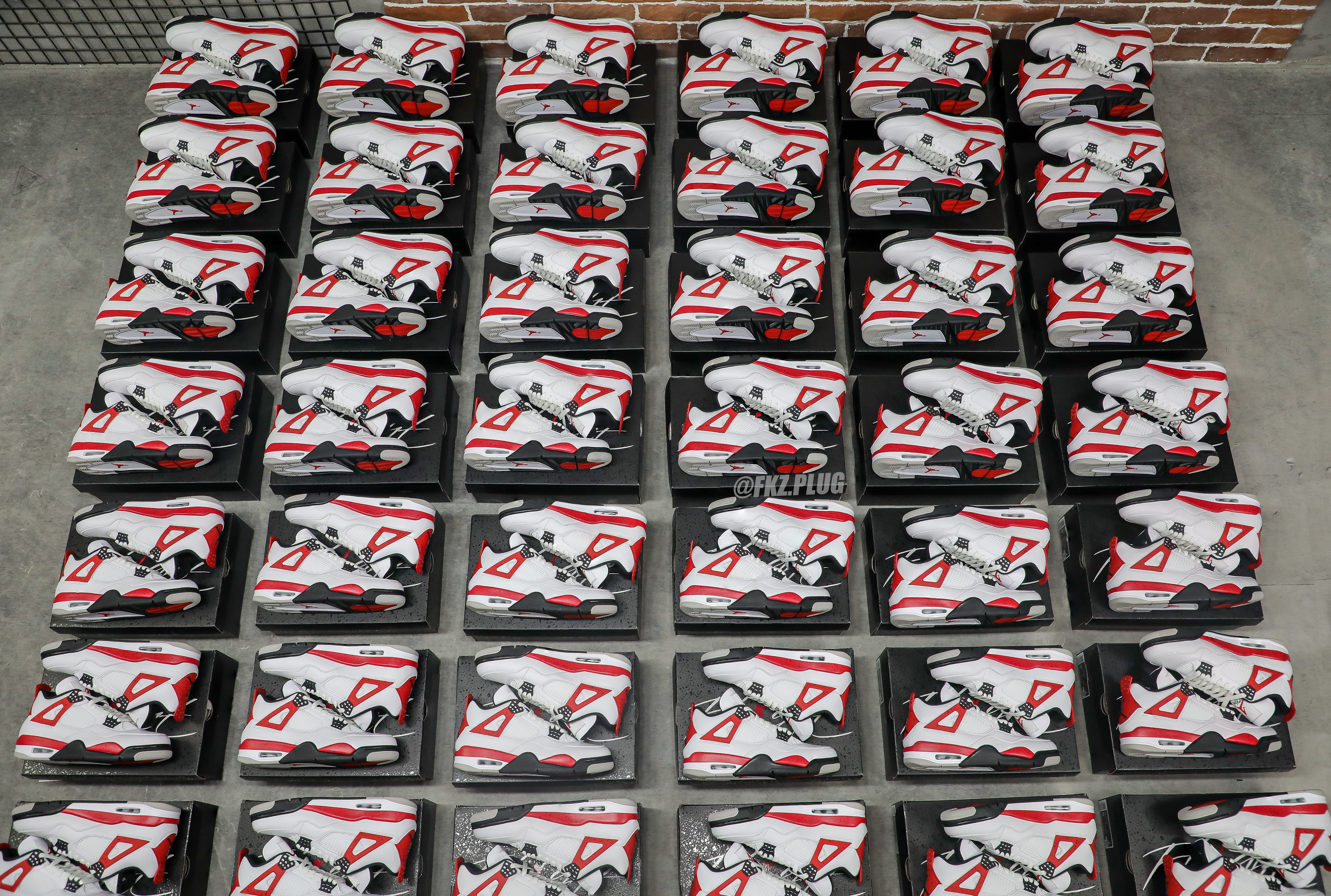 Air Jordan 4 Red Cement 2023 (LN5 A1 Batch)