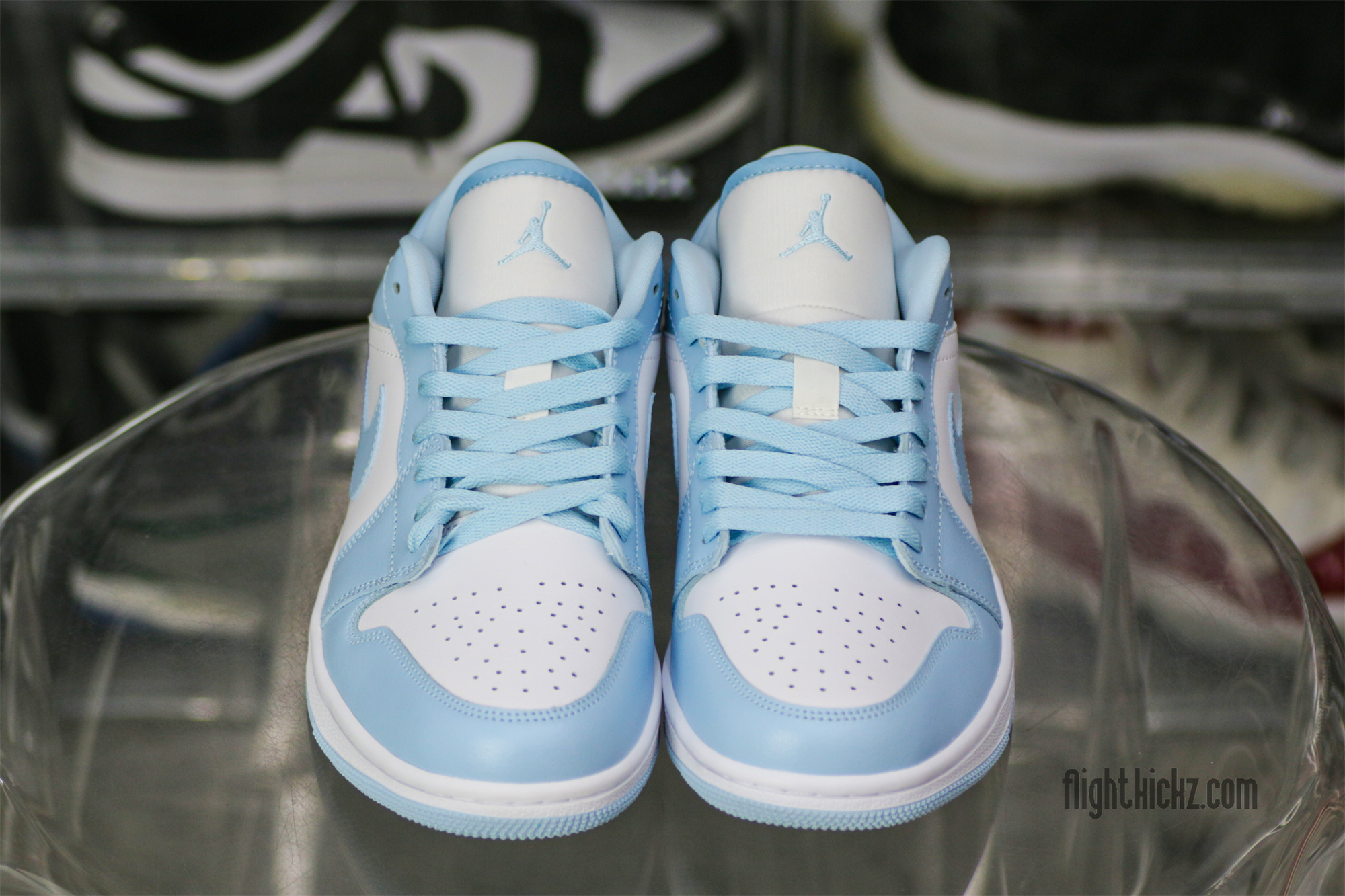 Air Jordan 1 Retro Low White Ice Blue