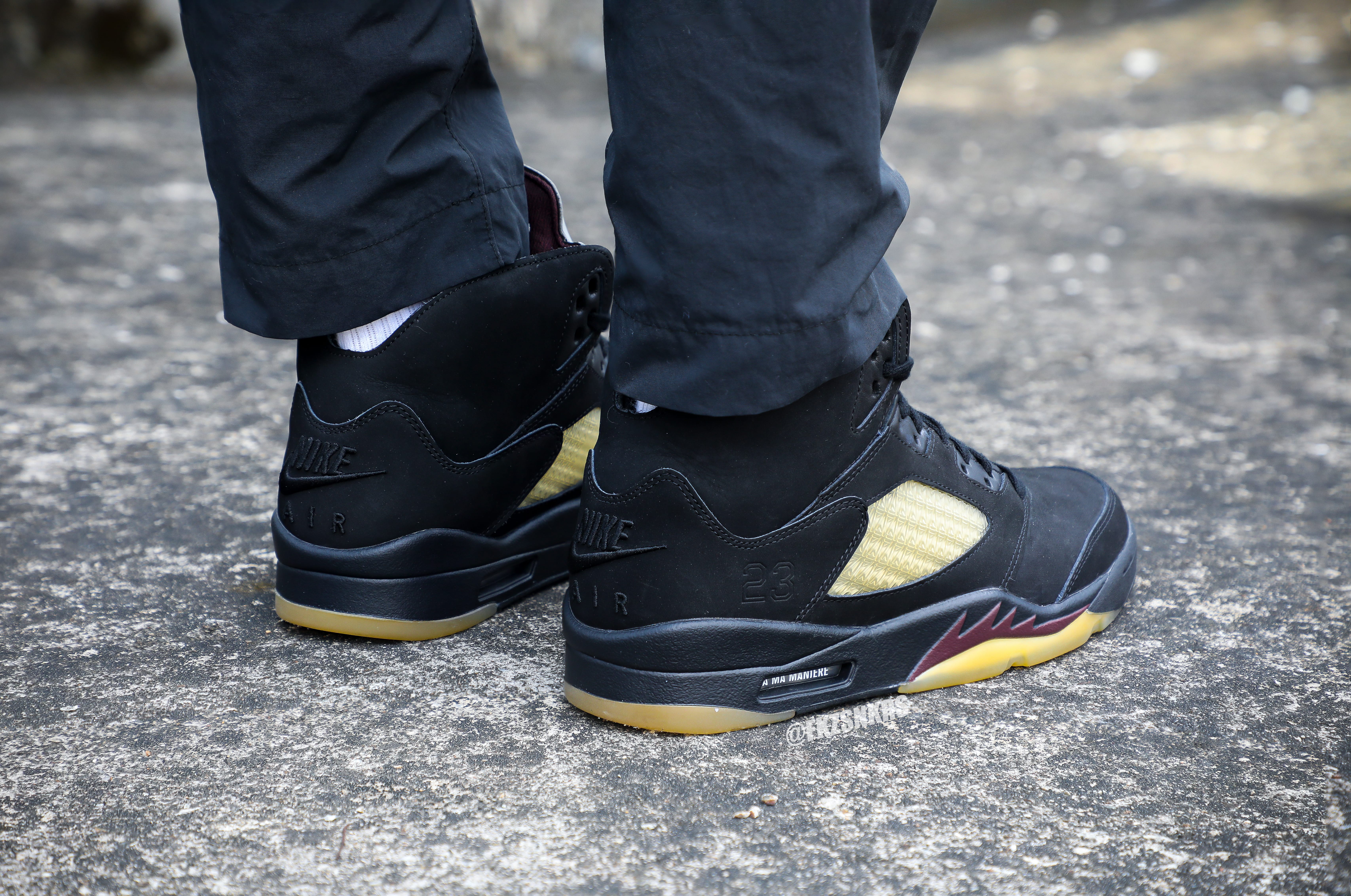 Air Jordan 5 Retro SP A Ma Maniére Black (LN5 A1)