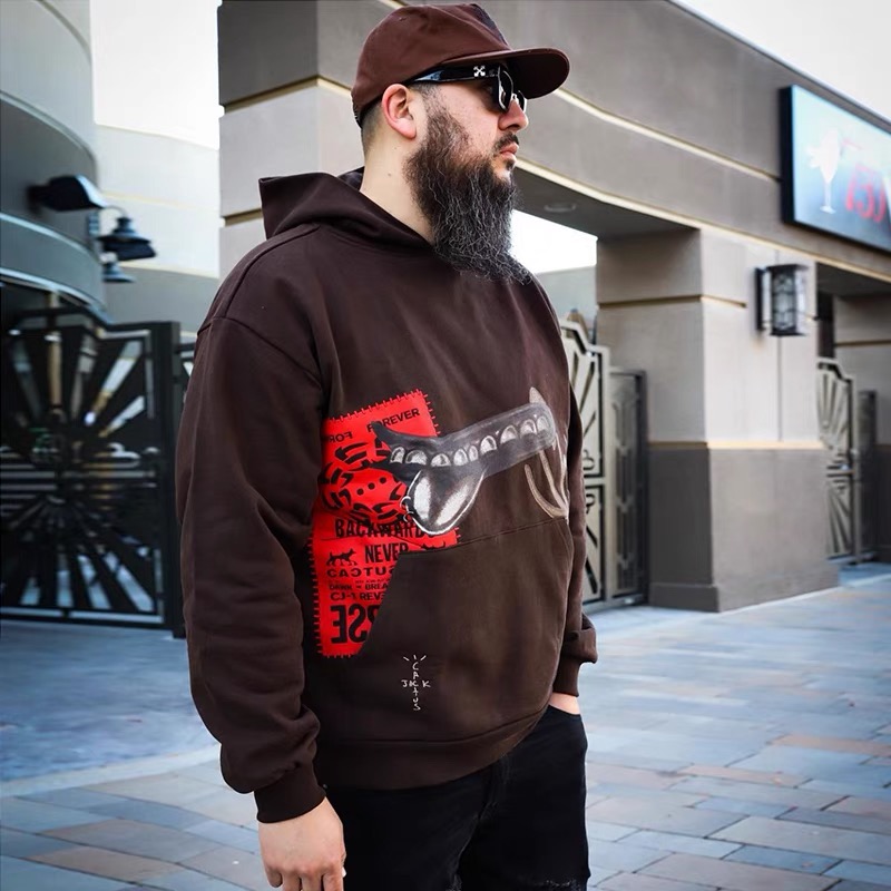 Travis Scott Cactus Jack FW22 Brown Hoodie