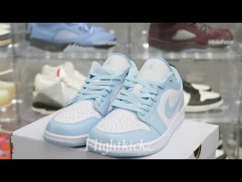 Air Jordan 1 Retro Low White Ice Blue