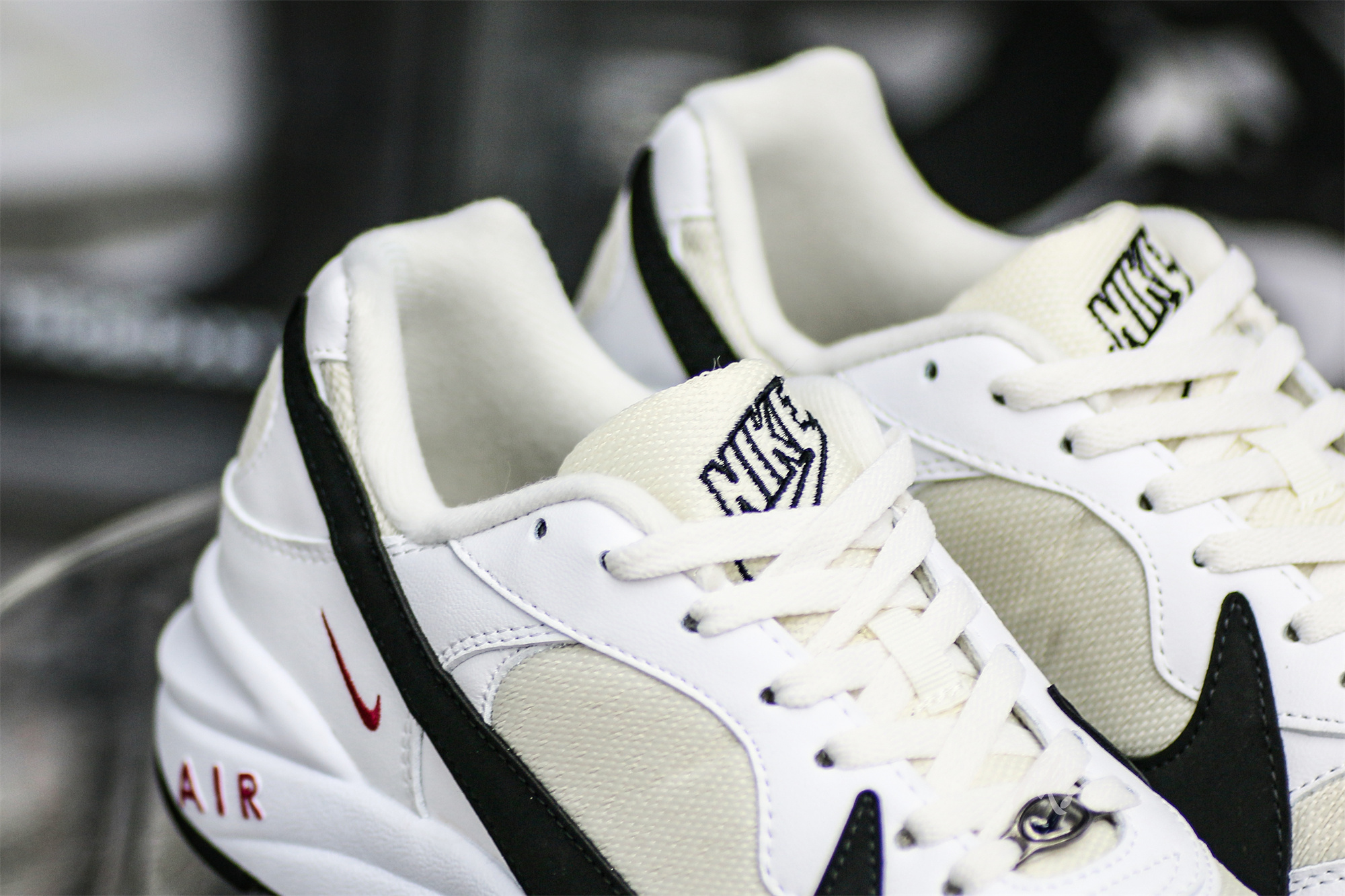 Nike Air Grudge Leather White Black