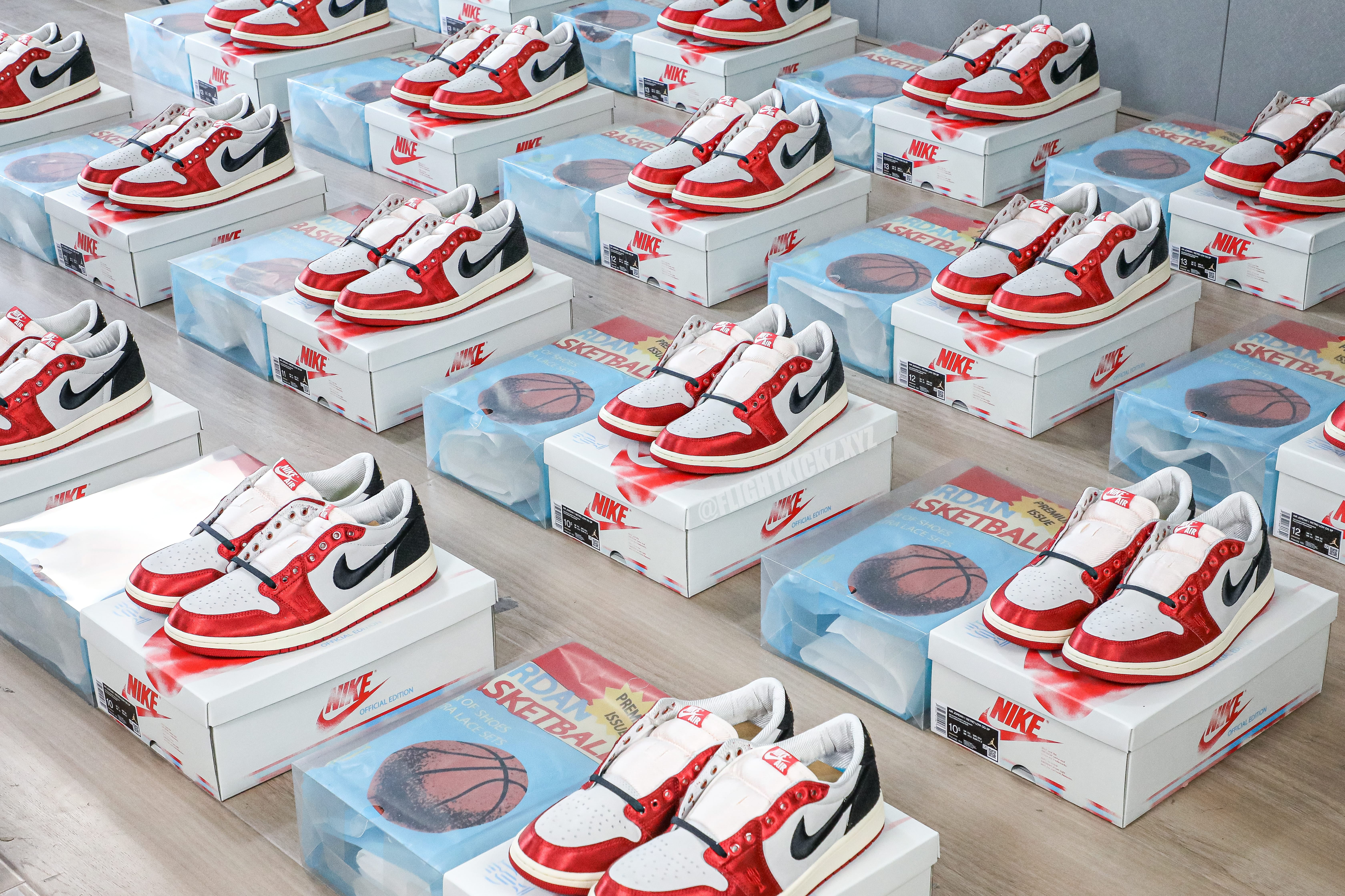 Trophy Room X Air Jordan 1 Retro Low OG SP Away 2024（LN5 A1 Batch）