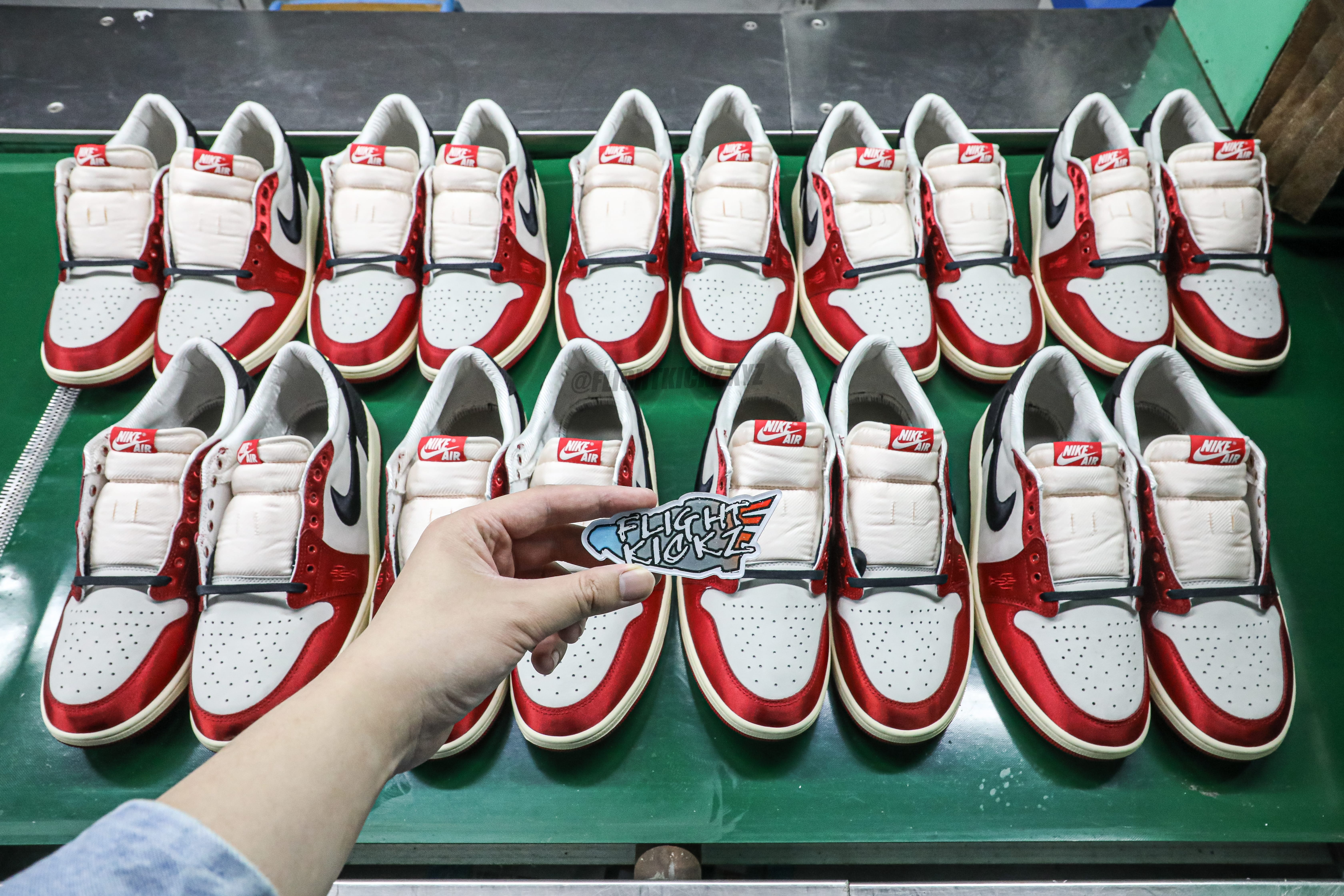 Trophy Room X Air Jordan 1 Retro Low OG SP Away 2024（LN5 A1 Batch）