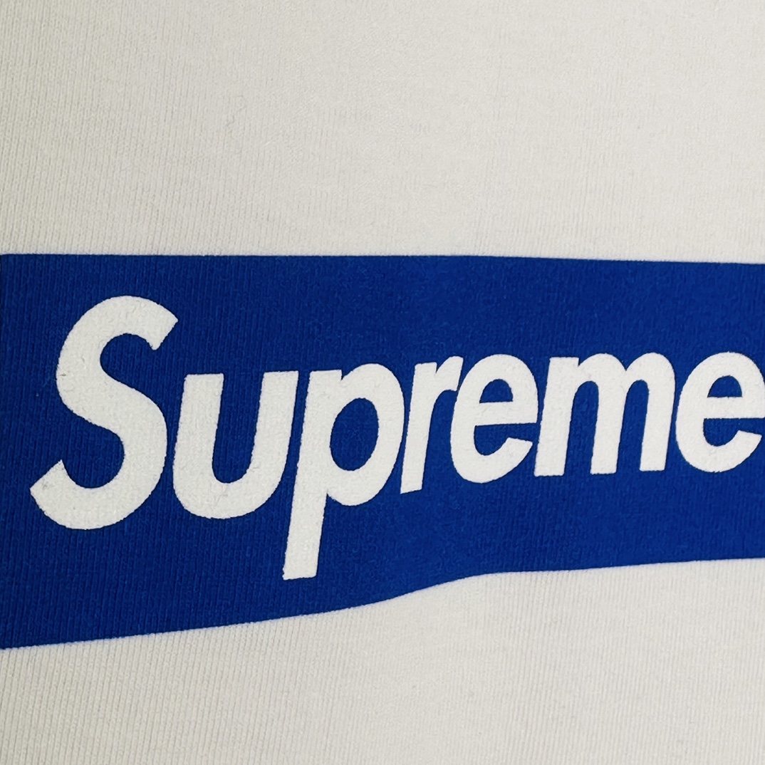 Suprem3 Seoul Box Logo Tee White