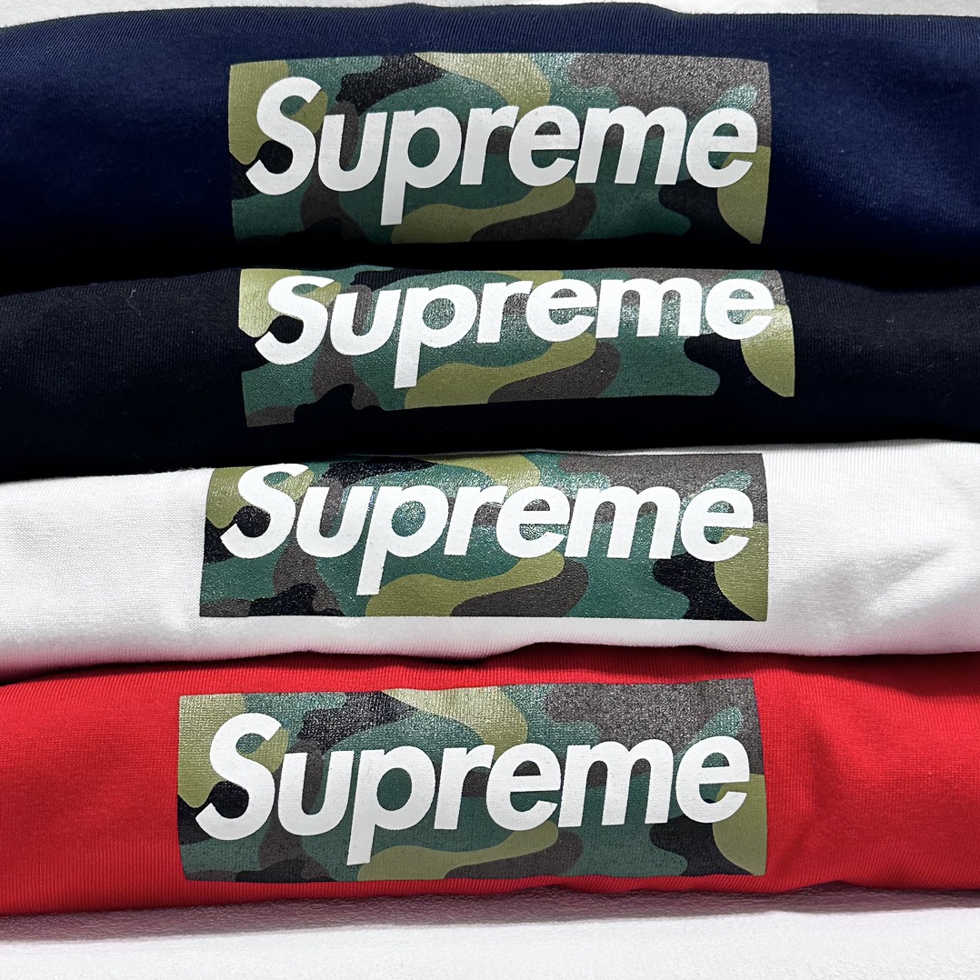 Suprem3 Camo Box LogoTee (4 Colors)