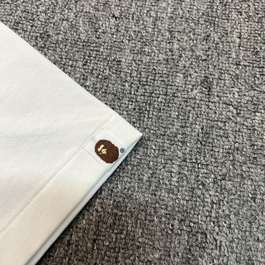 BAPE Red Color Camo By Bathing Tee