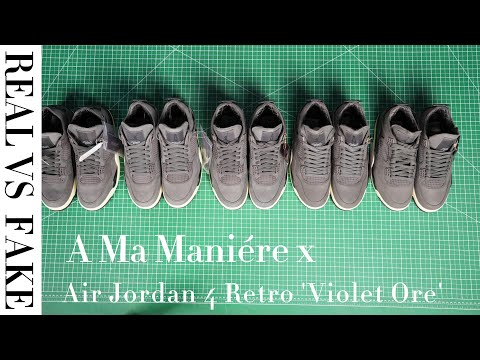 A Ma Maniére x Air Jordan 4 Retro ‘Violet Ore’ 2022 (LN5 A1 Batch)