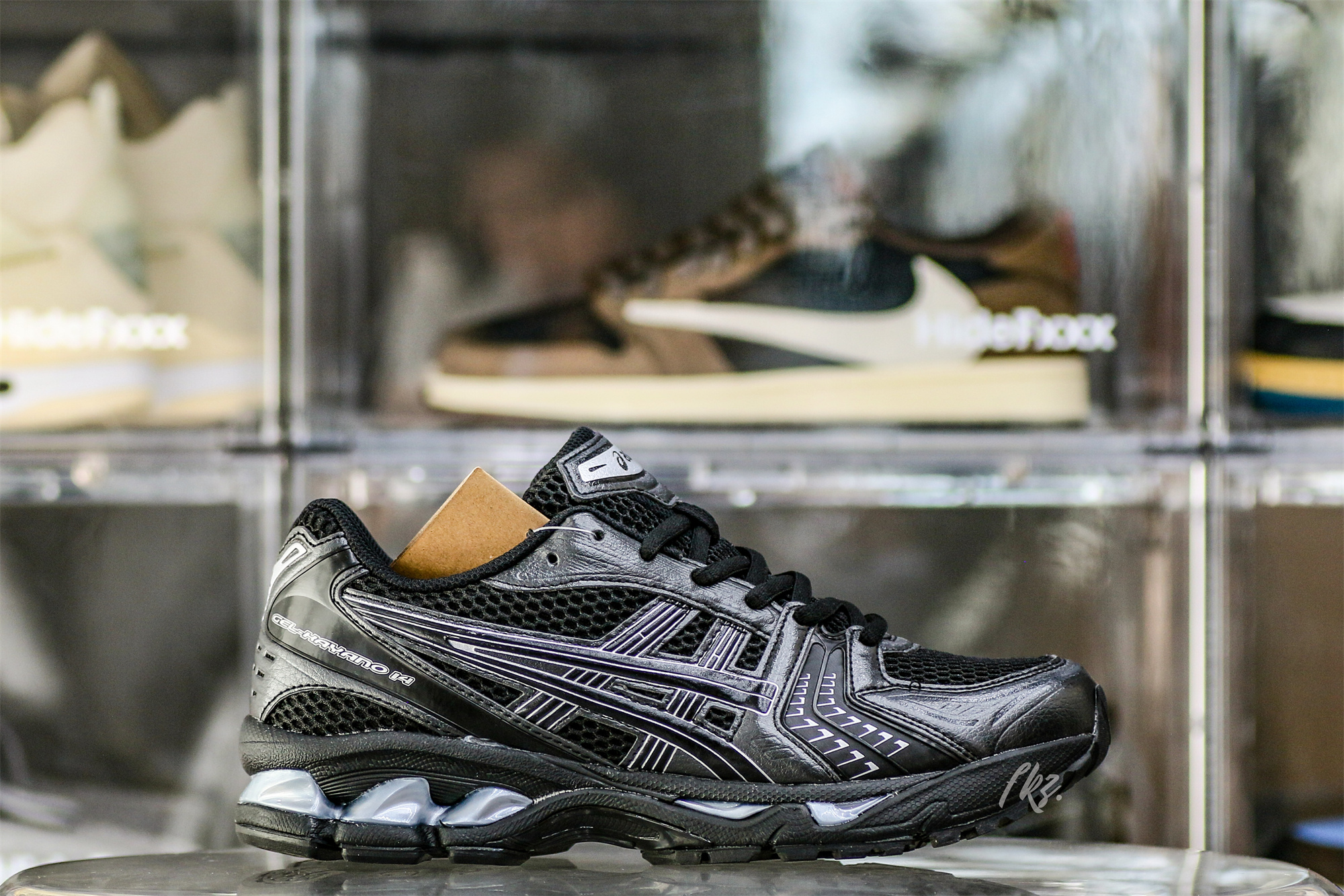 Gel Kayano 14 Black Pure Silver 2024