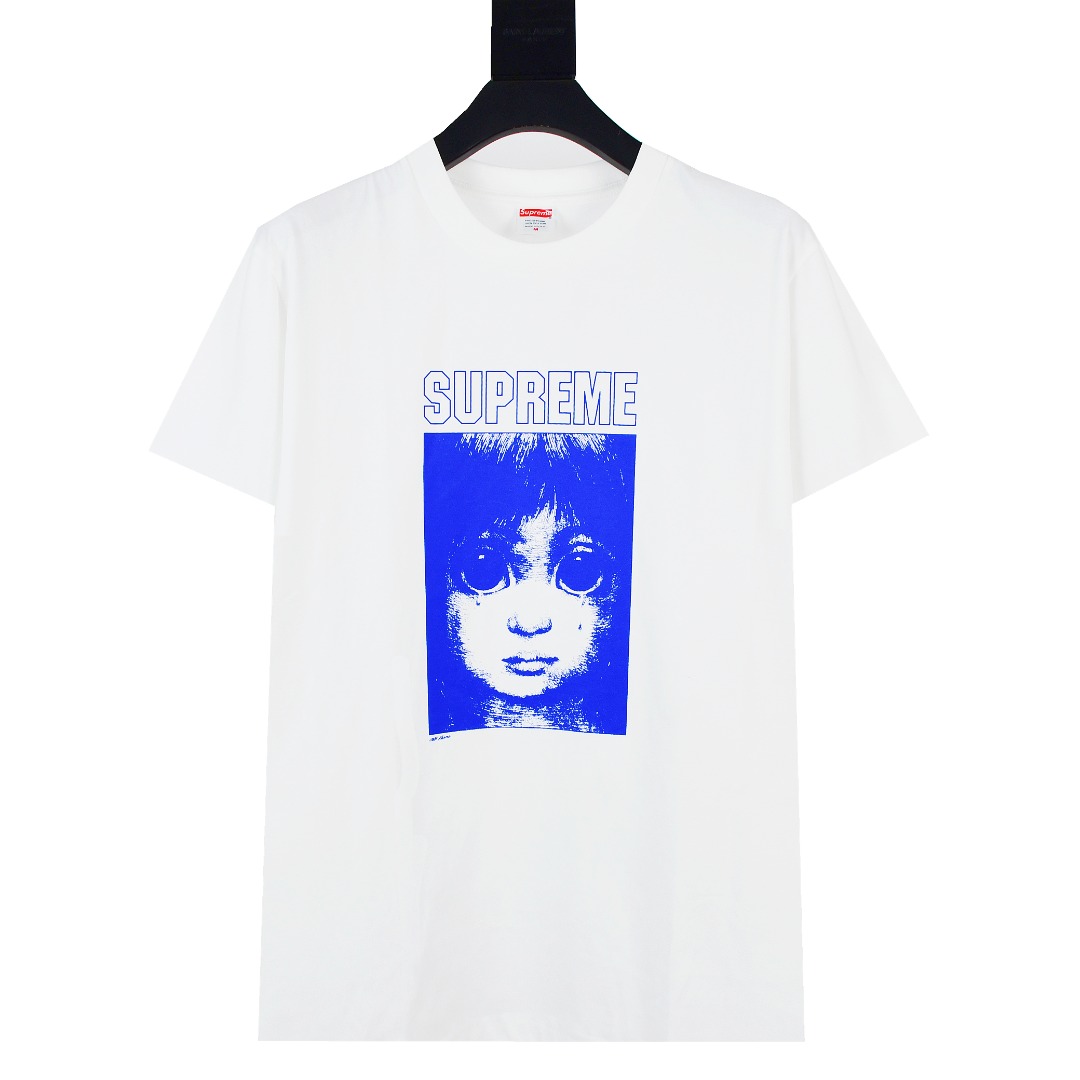 Suprem3 Margaret Keane Teardrop Tee ‘White’