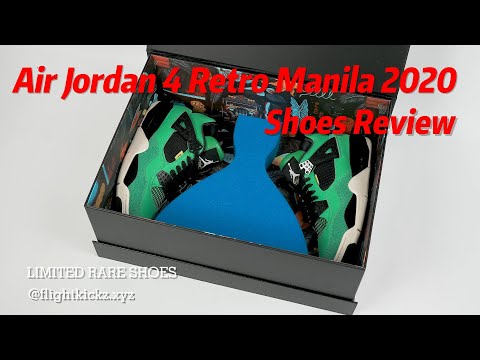 Air Jordan 4 Retro Manila 2020 (Ln5 A1)