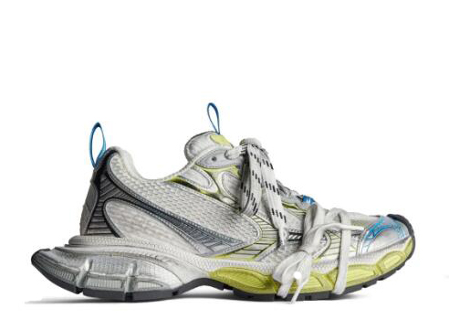 B@lenciag* 3XL Ski Sneaker Fluo yellow Grey Blue