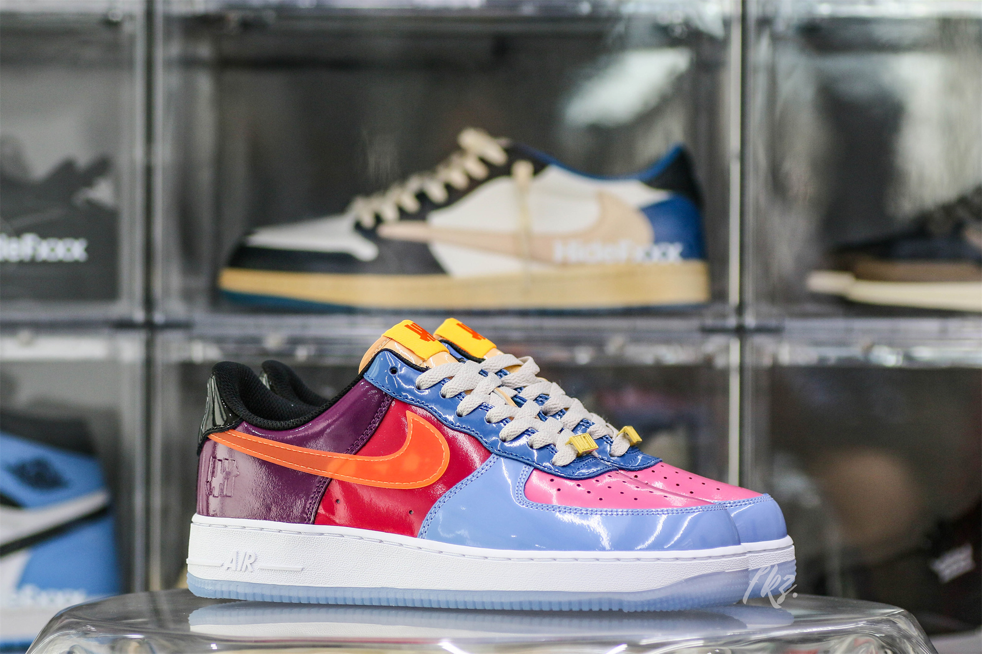 Undefeated X Air Force 1 Low Total Orange