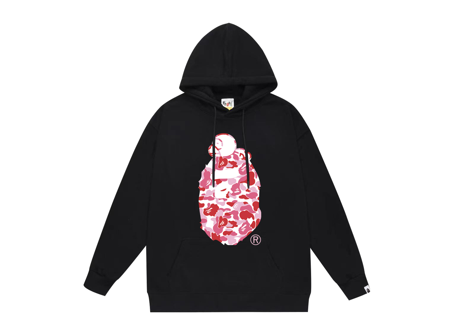 BAPE Sleepy Monkey Ape Head graphic hoodie