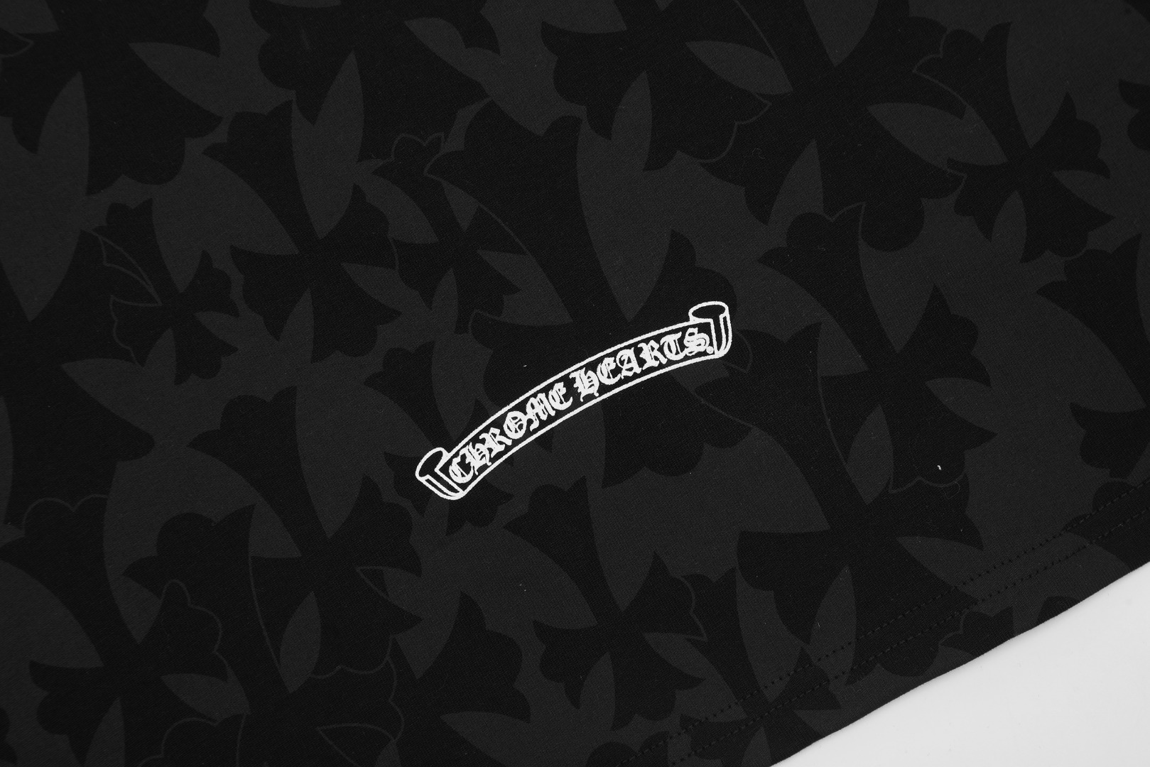 Ch*0me He**ts embroidered and printed long-sleeve t-shirt in black