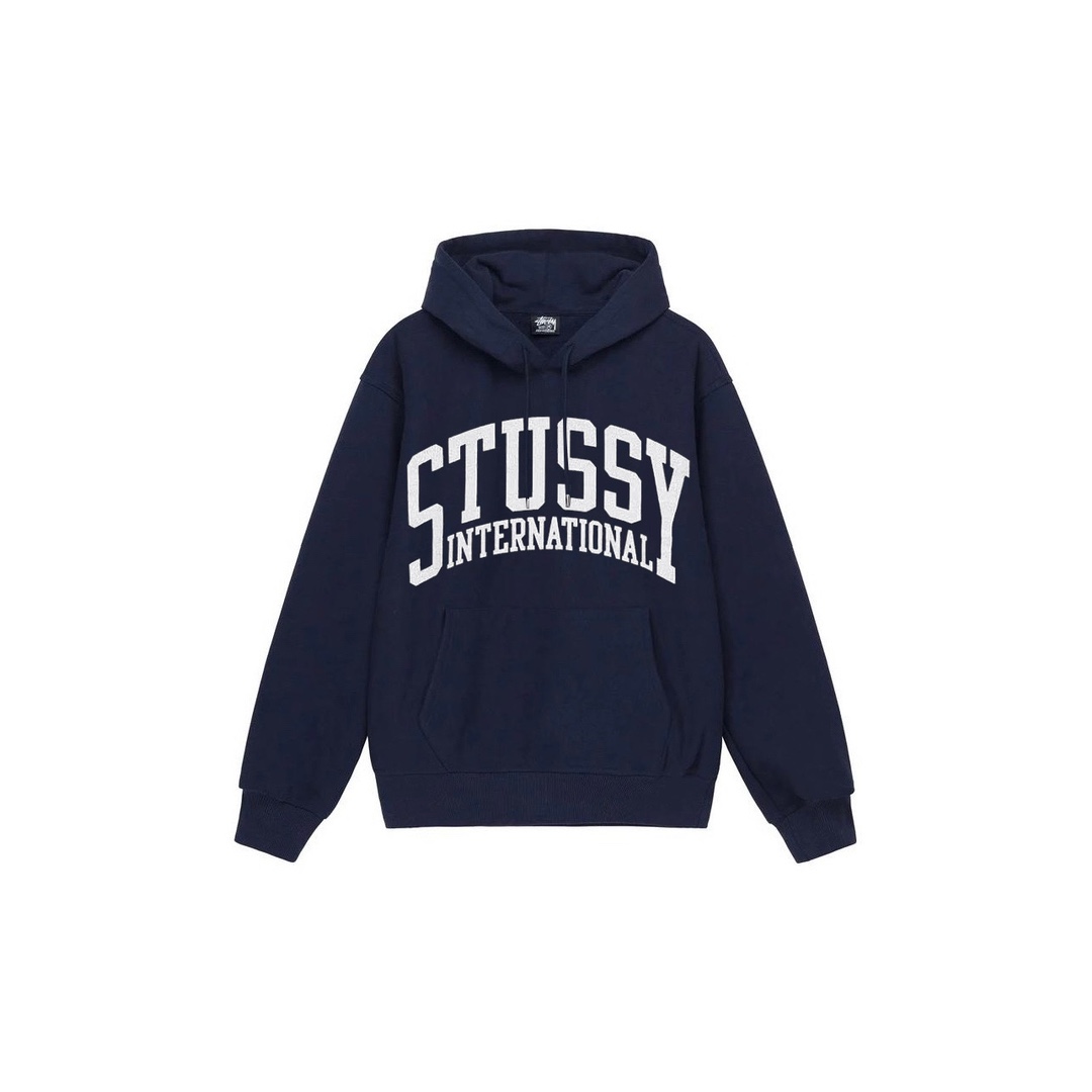 Stu$$y letter print hoodie