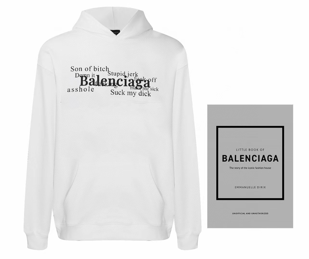 Balenciag* 23 Fall/Winter New Men’s Casual Hoodie