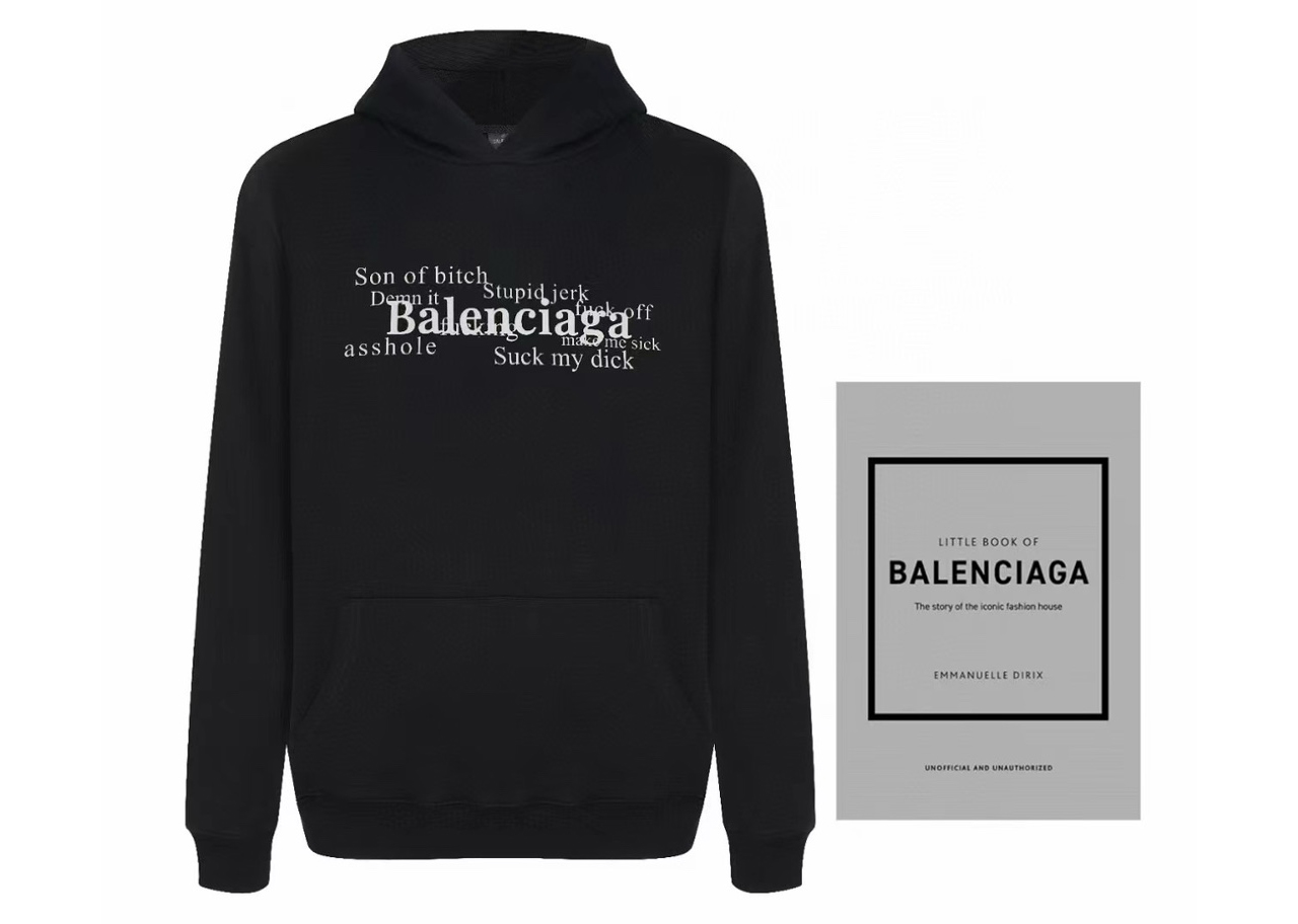 Balenciag* 23 Fall/Winter New Men’s Casual Hoodie