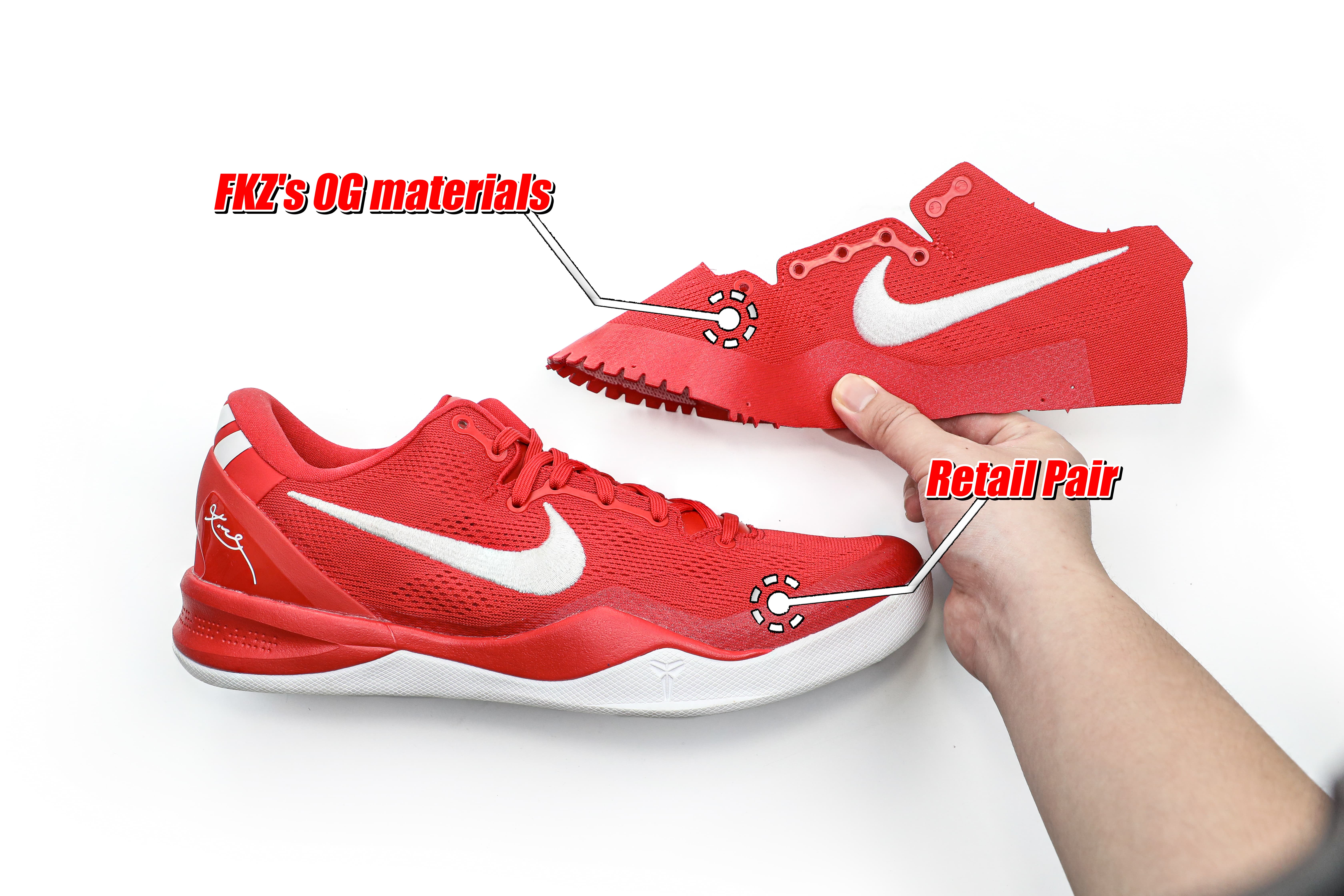 Nike Kobe 8 Protro University Red （2024）（Ln5 A1）