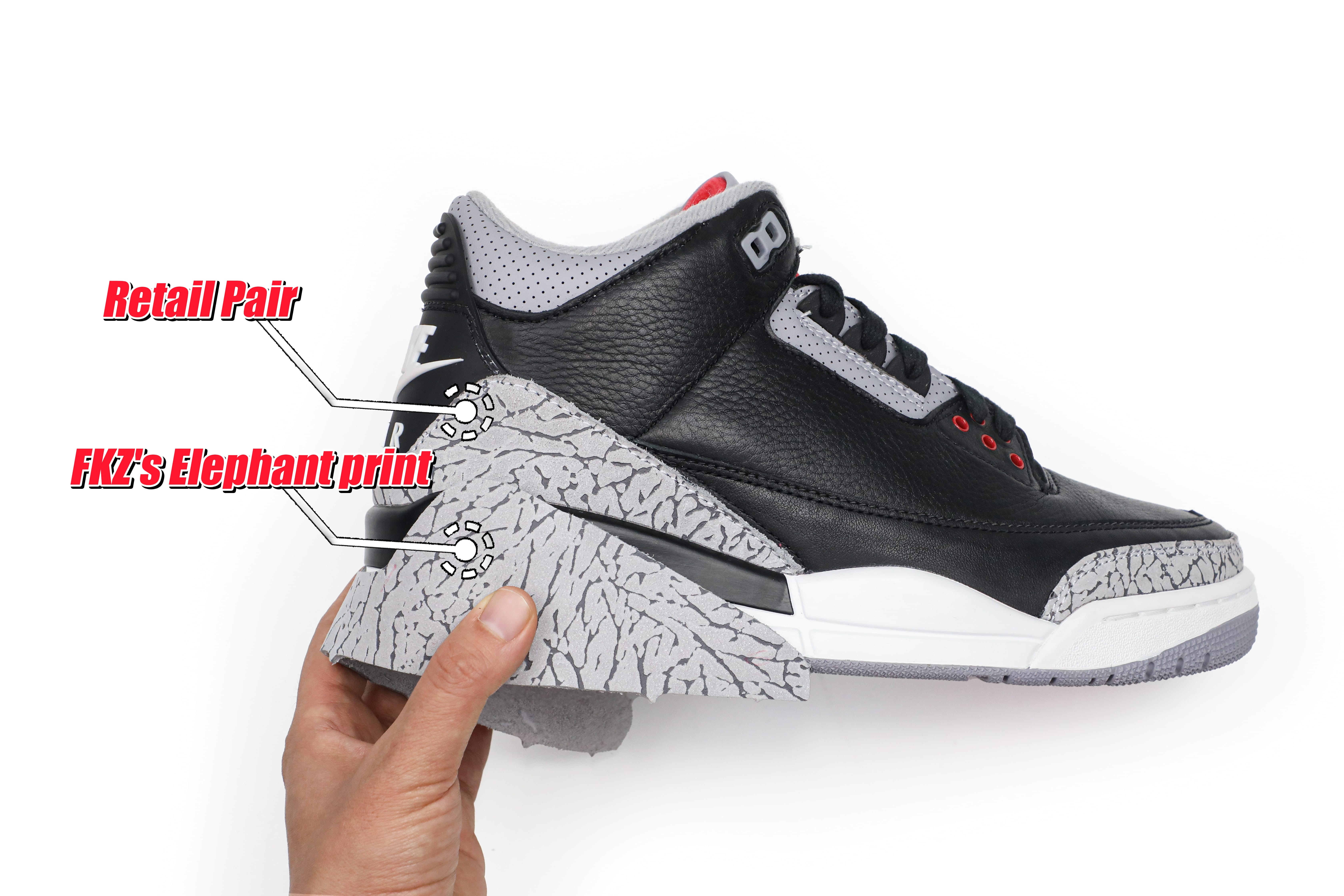 Air Jordan 3 Retro Black Cement Reimagined 2024 (Ln5 A1)