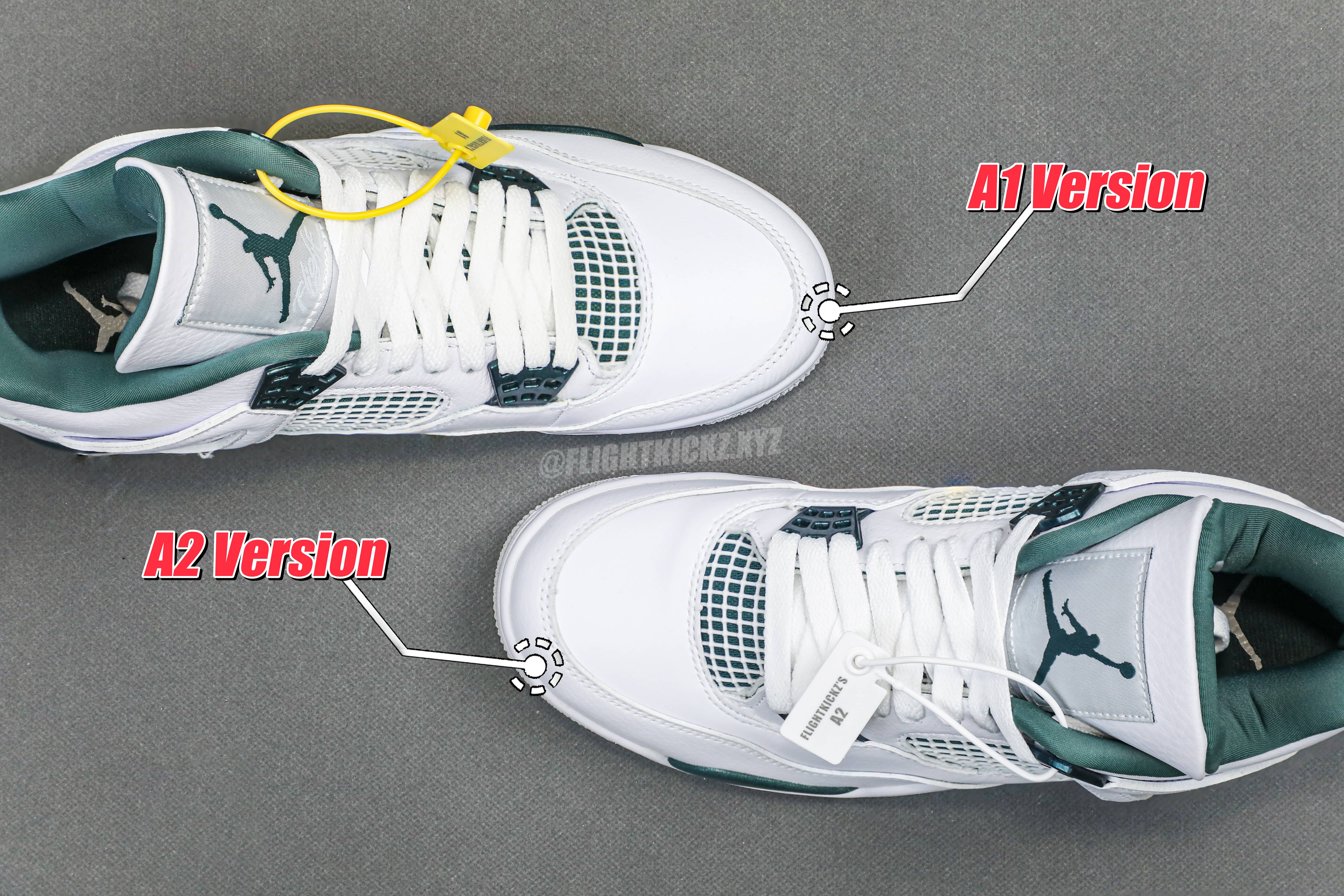 Air Jordan 4 Retro “Oxidized Green” 2024 (Ln5 A1 Batch)