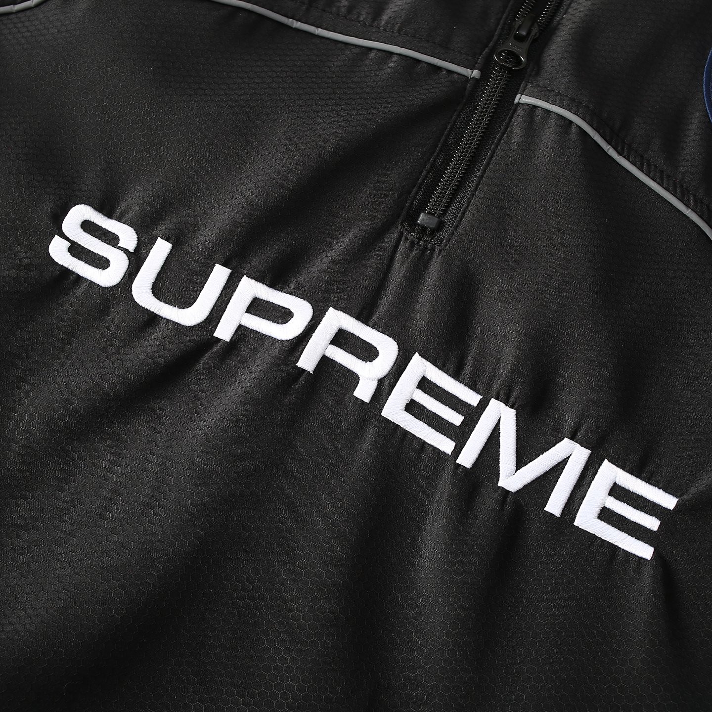 Supreme FW24 WEEK11 Reflective Piping Pullover 3M