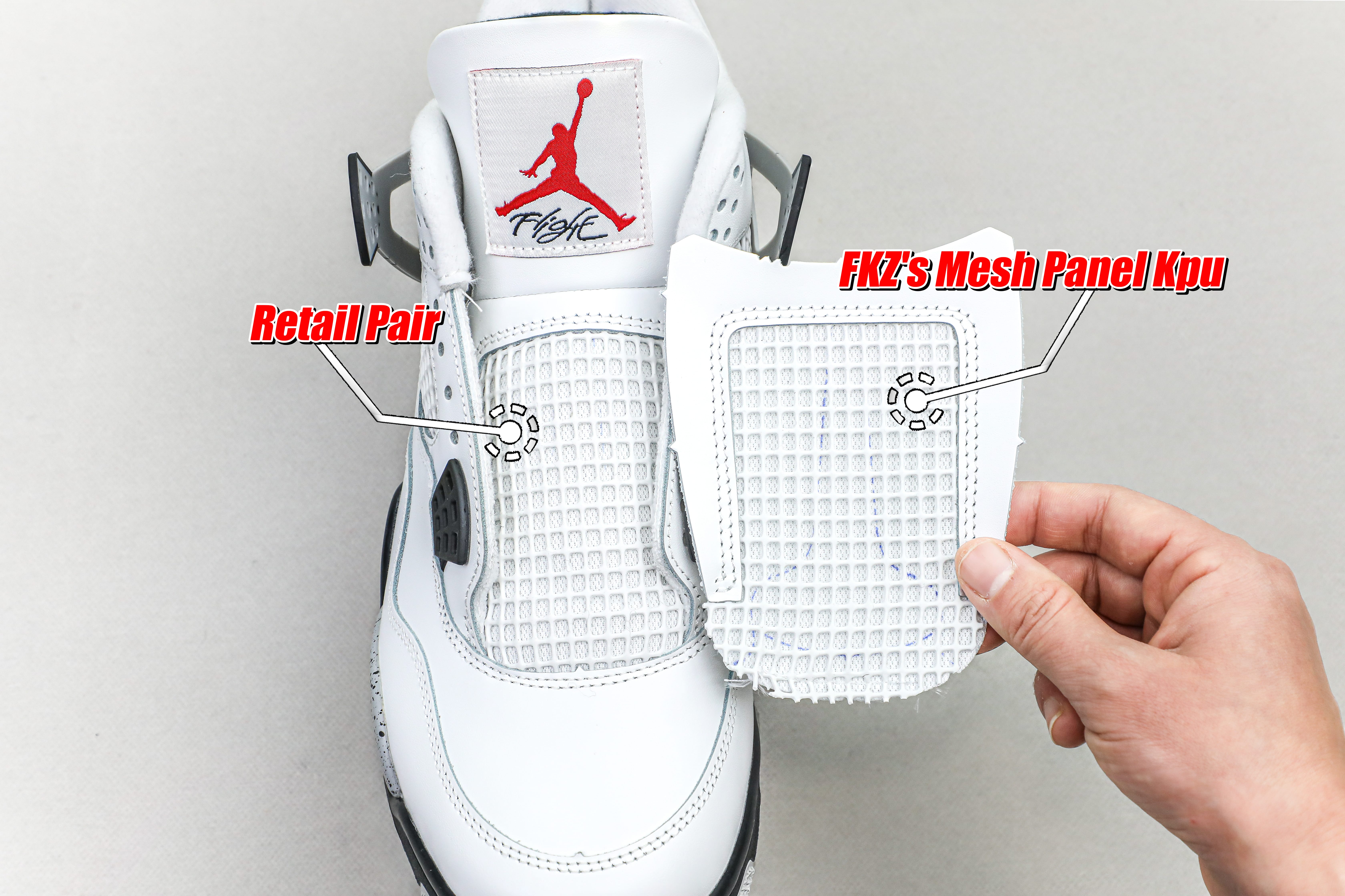 Air Jordan 4 Retro OG ‘White Cement’ 2025 (Ln5 A1)