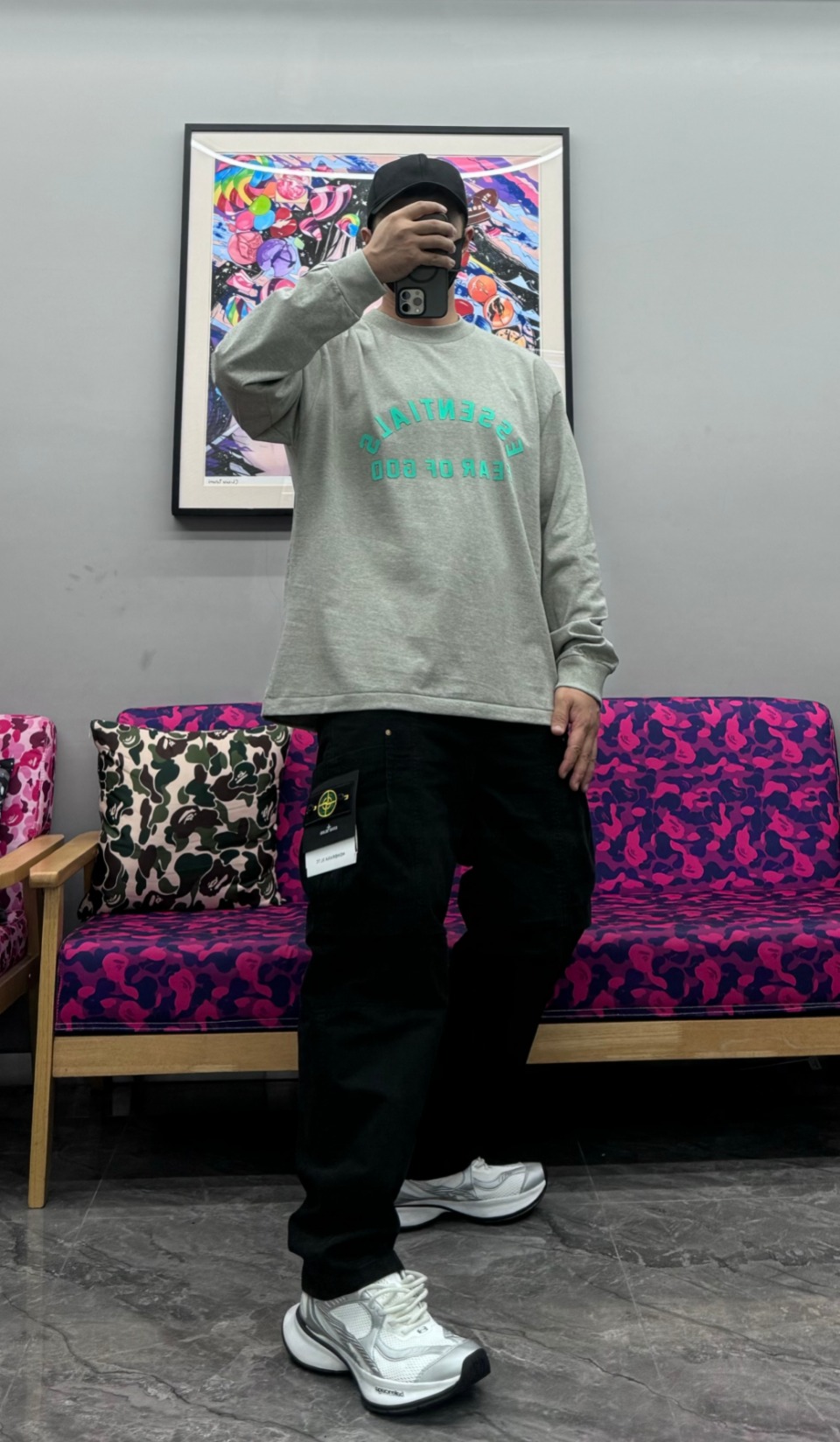 Stone Island Relaxed Fit Cargo Pants