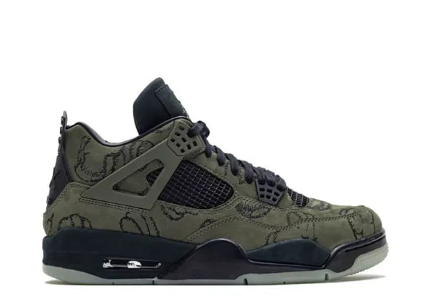 Kaws X Air Jordan 4 Retro Green Sample ( Ln5 A1 Batch)