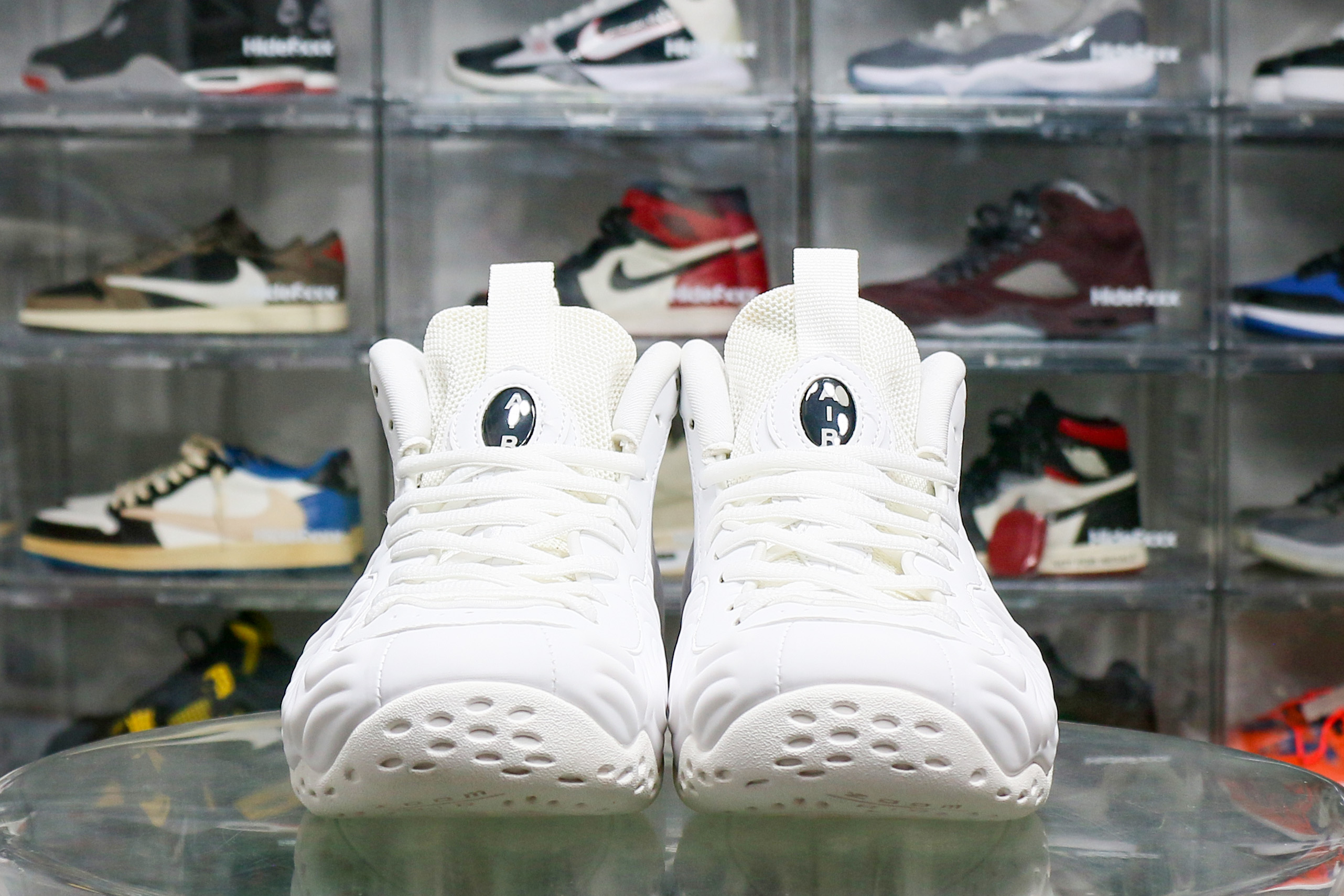 Nike Air Foamposite Comme des Garcons Homme Plus White