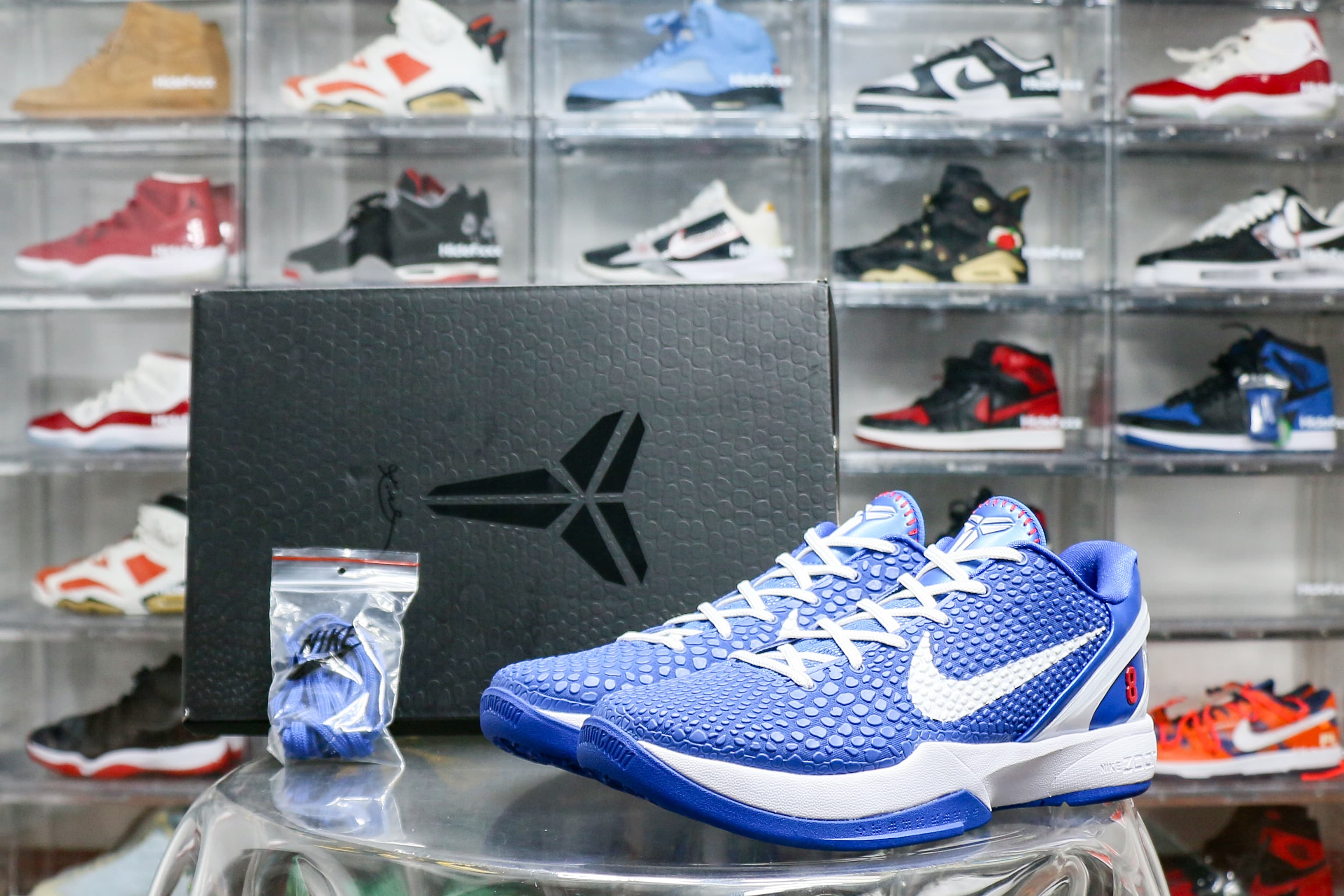 Zoom Kobe 6 Protro Dodgers White Heel PE 2025 (A1 Batch)