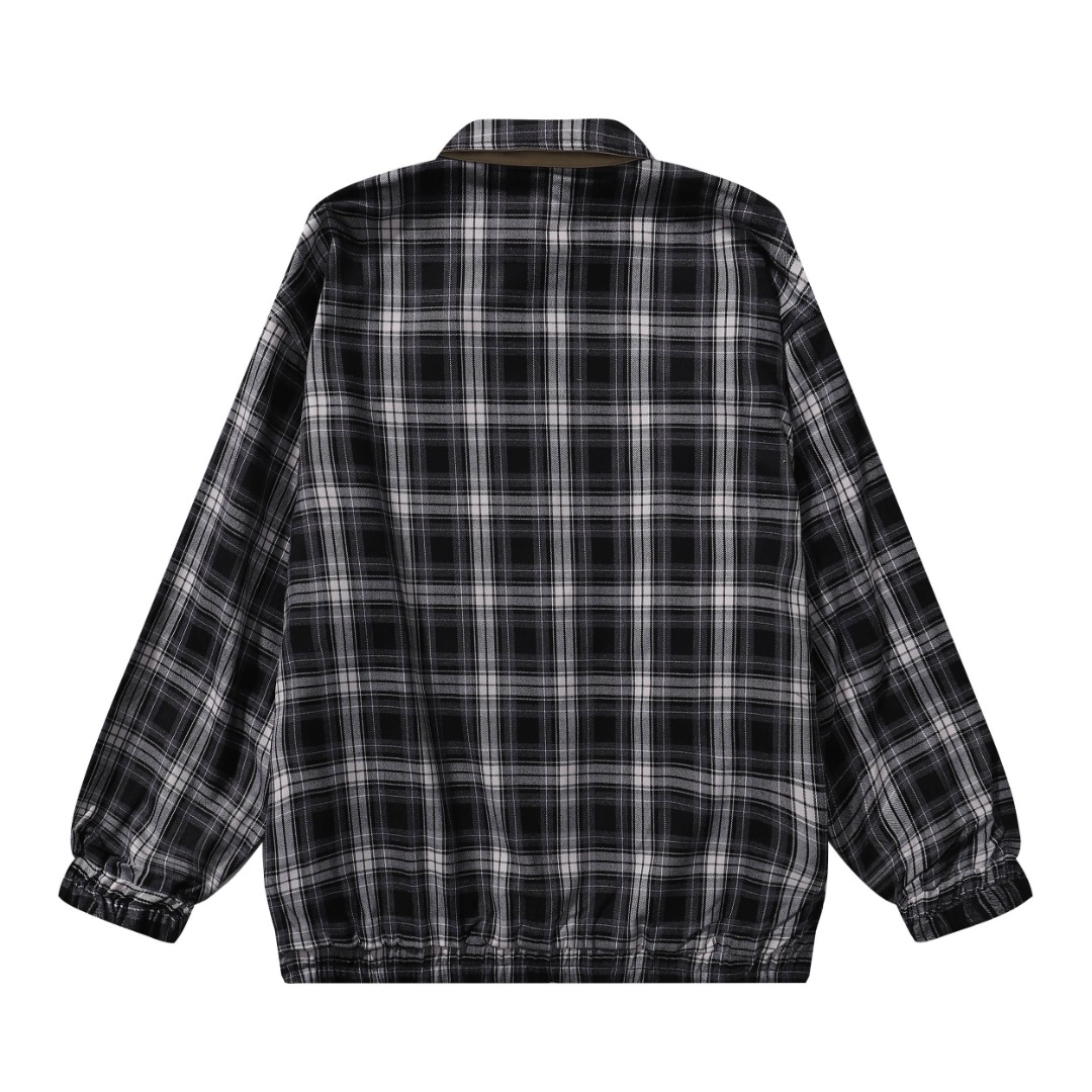 Stussy Double-sided Reversible Zipper Jacket Shirt