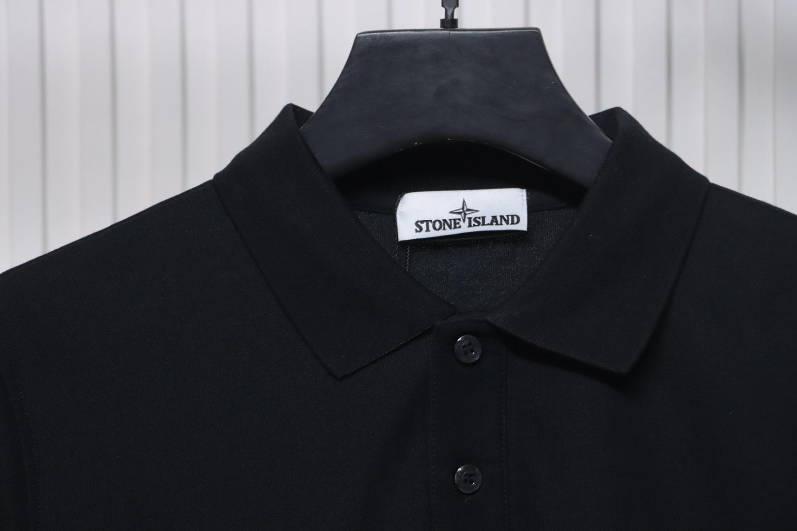 t0ne Island Stone Island Junior Diagonal Fleece Polo T-shirt