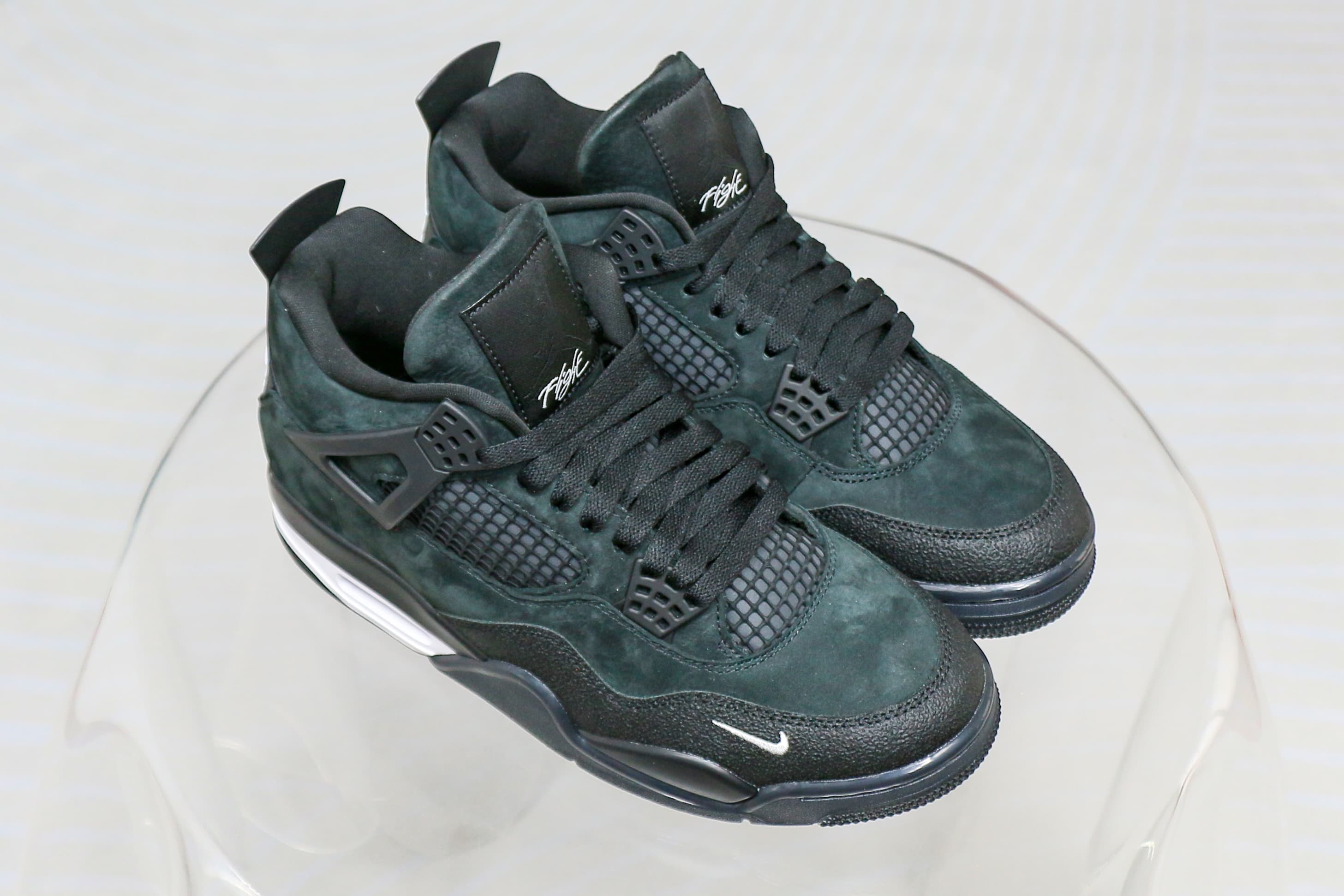 Nigel Sylvester X Jordan 4 Retro Brick By Brick Black