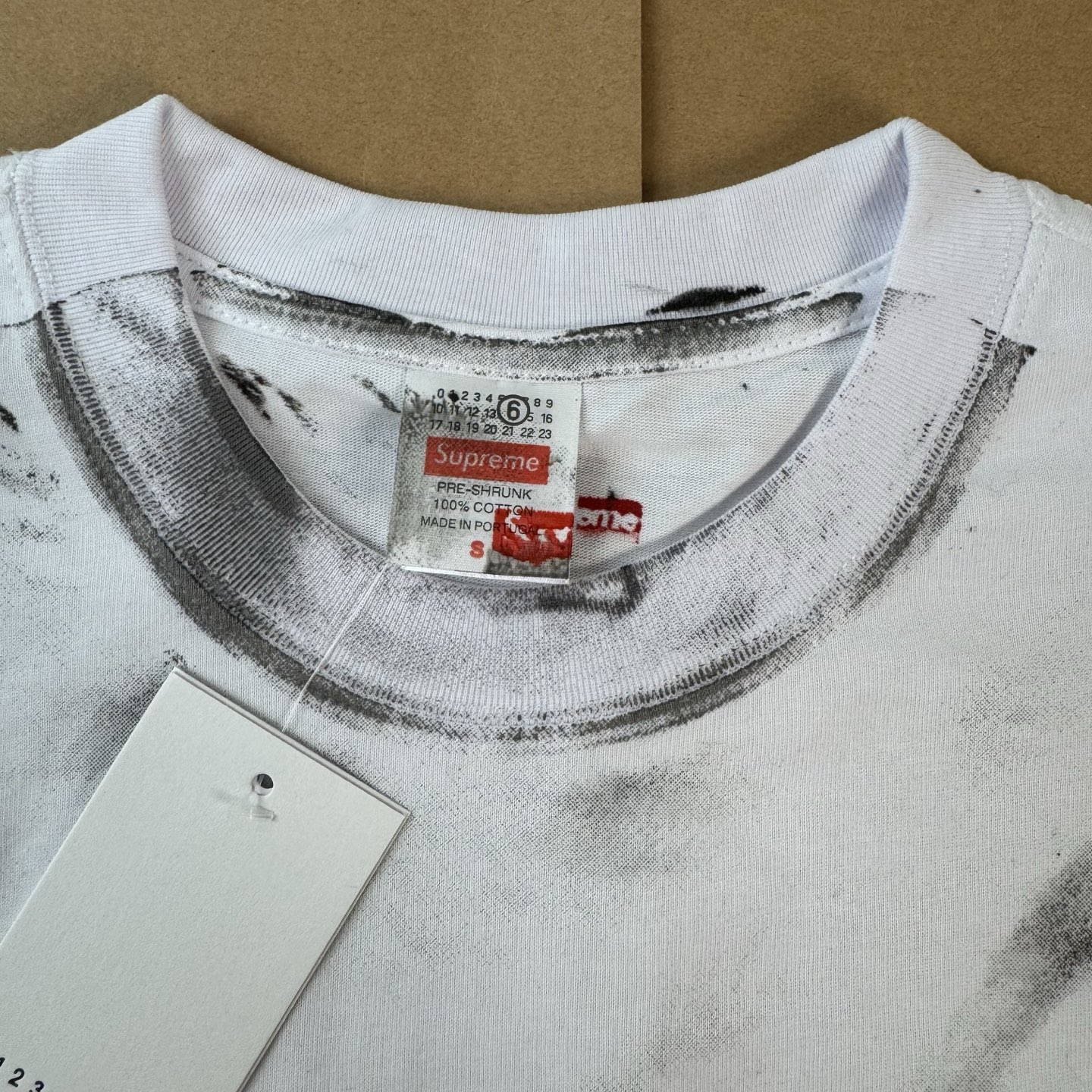 Supreme MM6 Box Logo Tee