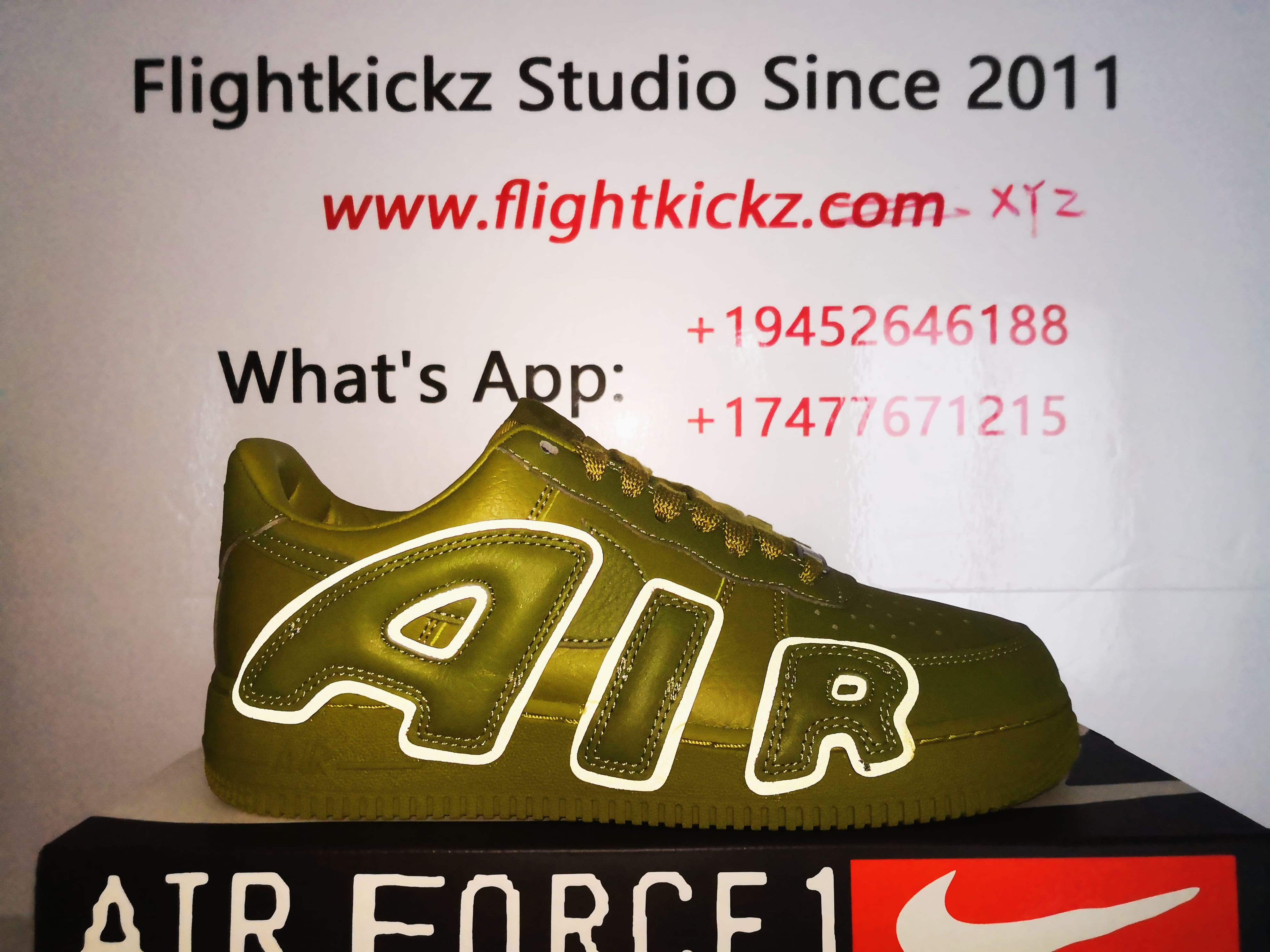 Cactus Plant Flea Market X Air Force 1 Low Premium Moss (LN5 A1 Batch)