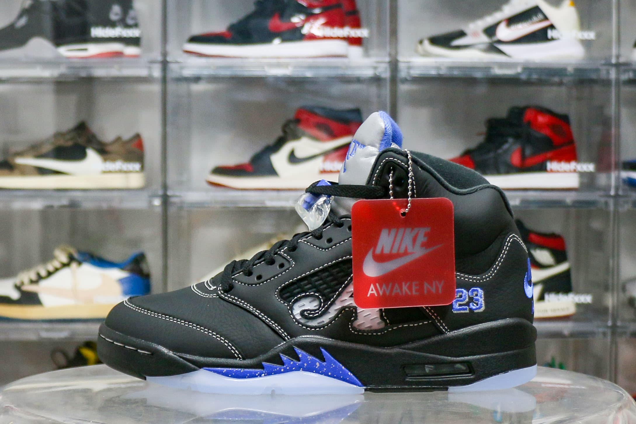 Awake NY x Air Jordan 5 Racer Blue 2025 (Ln5 A1)