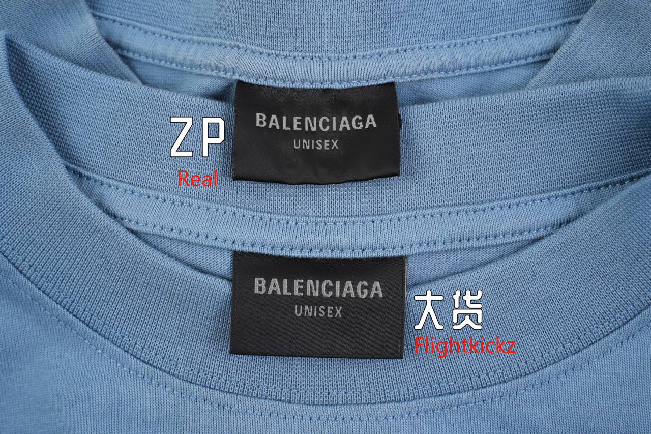 Balanciag@ Embroidery Adhesive Tee